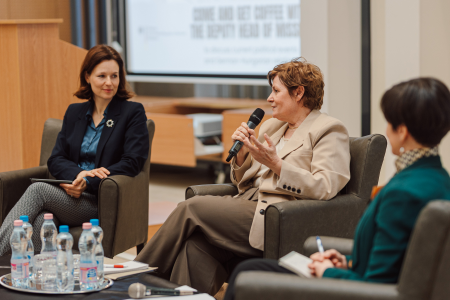 Christiana Markert, Deputy Head of Mission of the German Embassy visitied our Faculty